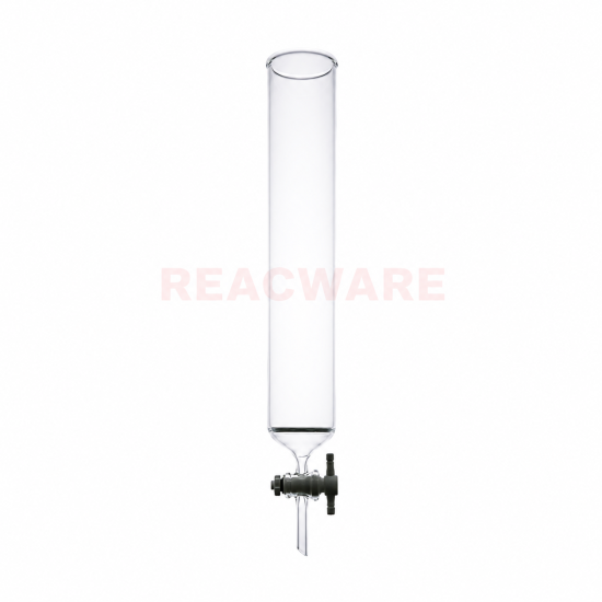 Columns, Chromatography, PTFE Stopcock, with Fritted Disc
