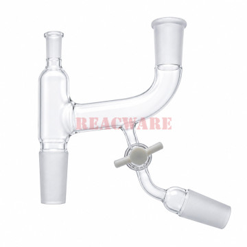 Adapter, Claisen, Side Arm with Teflon Stopcock