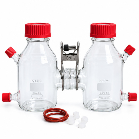 MFC Reactor of Microbial Chemical Fuel Box (Double Chamber)