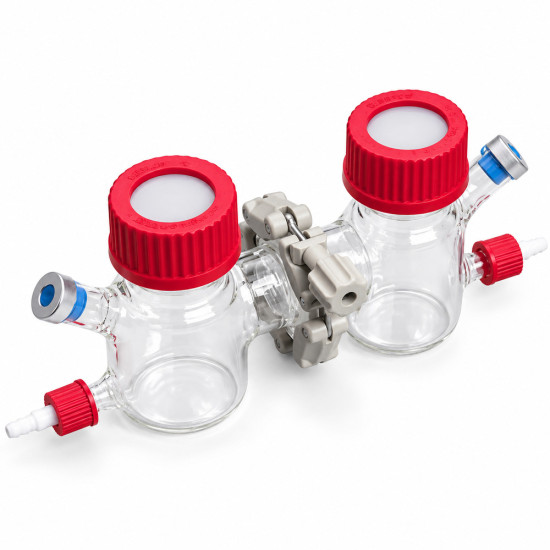 MFC Microbial Reactor New Type Leakproof Hoop Fixed Glass Electrolytic Cell Anaerobic Reactor Can Clamp Membrane