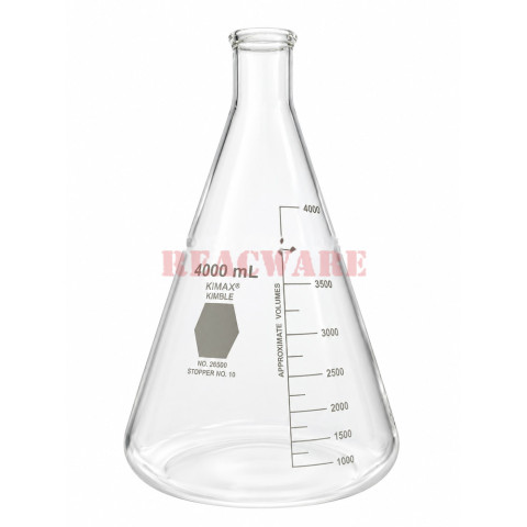 Flask, Erlenmeyer, Heavy-Wall Borosilicate Glass