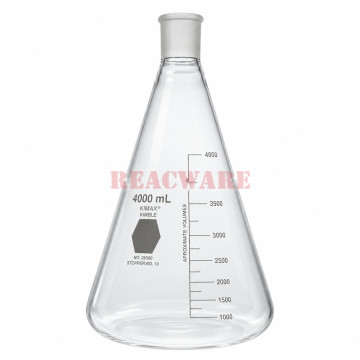 Flask, Erlenmeyer, Heavy-Wall, Ground Joint