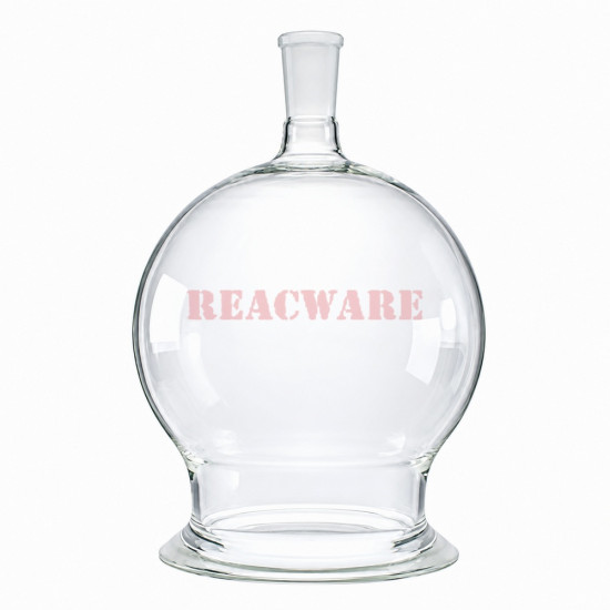 Flange Filling Flask,145mm OD Flange, 24/40 Joint
