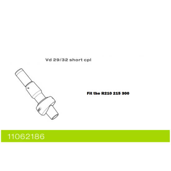 Rotary Evaporator BUCHI Glass Steam Duct with Buckle 29/32 (Short) 11062186