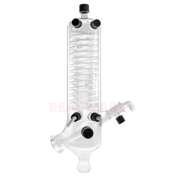 Heidolph-Compatible G3 Condenser with Feed Valve, New Version