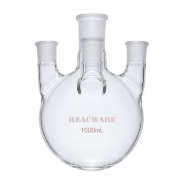 Four-Neck Round-Bottom Flask, Straight, 1000 mL