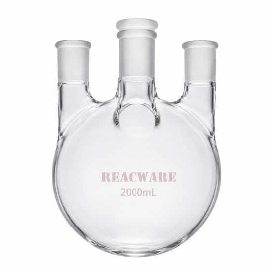 Four-Neck Round-Bottom Flask, Straight, 2000 mL