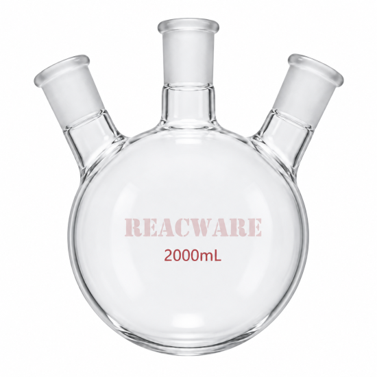 Three-Neck Round-Bottom Flask, 2000 mL
