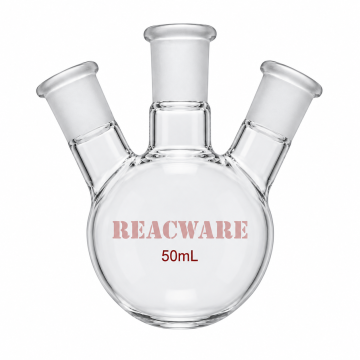 Three-Neck Round-Bottom Flask, 50 mL