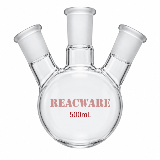 Three-Neck Round-Bottom Flask, 500 mL