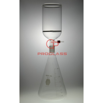 Buchner Filtration Set with Erlenmeyer Flask, 2000 mL + 4000 mL