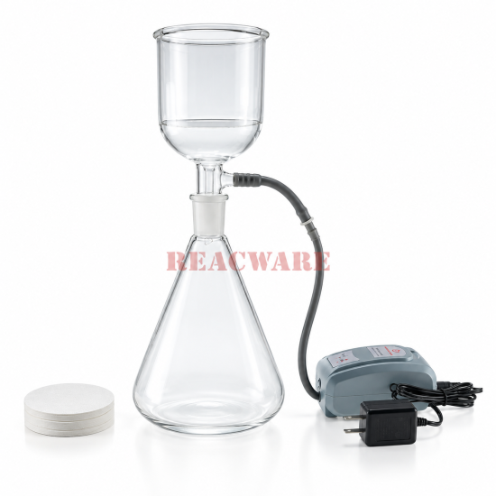 Glass Filtration Kit with Mini Vacuum Pump