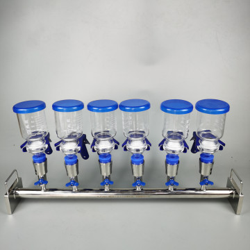 Glass Sand Core Multiple Suction Filtration Device