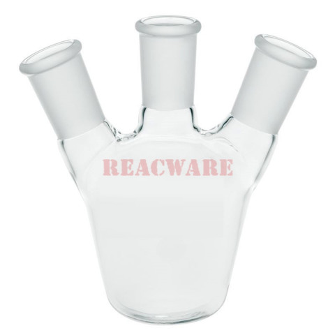 Flasks, Tapered, European Style, 3-Necks