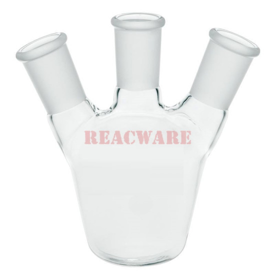 Flasks, Tapered, European Style, 3-Necks