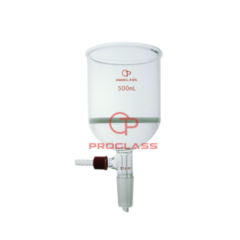 Buchner Funnels, GL14 Fritted Discs, Pyrex 30–250 mL