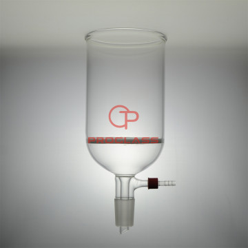 Buchner Funnels, Removable Vacuum Hose, Fritted Discs