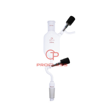 Funnels, Squibb, Separatory, High-Vacuum Valve