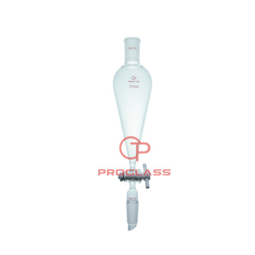 Funnels, Squibb, Separatory, Teflon Stopcocks, Ground Joint