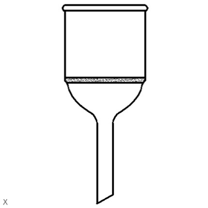 Funnels, Buchner, with Fritted Discs, Pyrex