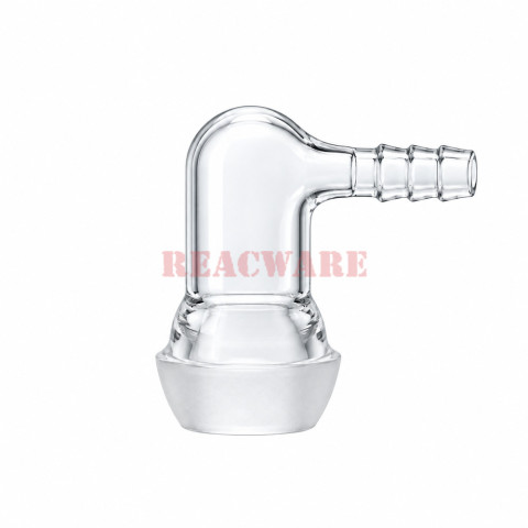 Adapters Inlet, Inner Joint, 90°, Sphere Joint 35/20