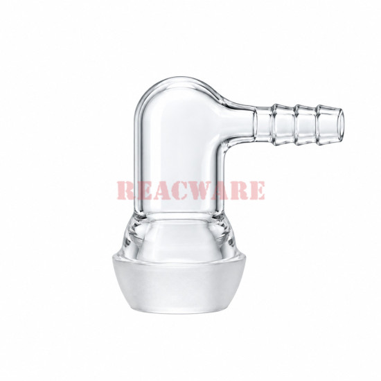 Adapters Inlet, Inner Joint, 90°, Sphere Joint 35/20