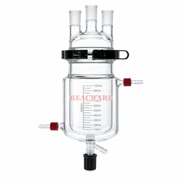 Glass Jacketed Reactors Three-Neck