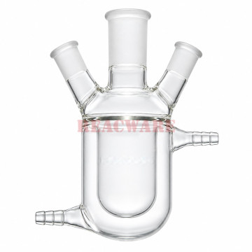 Jacketed Reaction Flask Three-Neck