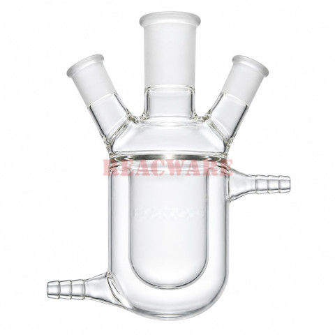 Jacketed Reaction Flask Three-Neck