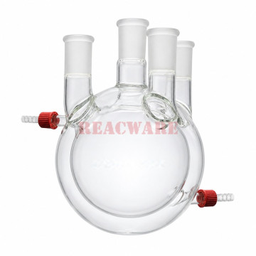 Four-Neck Round-Bottom Flask, Heavy-Wall, Jacketed