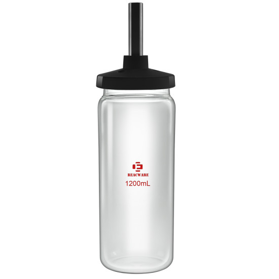 Wide-Mouth Freeze-Drying Flask for VirTis 3/4 in Quickseal Systems