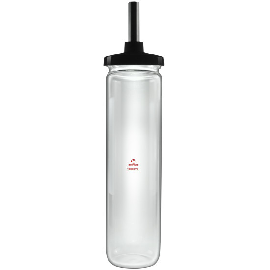 Wide-Mouth Freeze-Drying Flask for VirTis 3/4 in Quickseal Systems