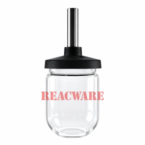 Wide-Mouth And Small Bottom Freeze-Drying Flask for VirTis 3/4 in Quickseal Systems