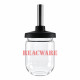 Wide-Mouth And Small Bottom Freeze-Drying Flask for VirTis 3/4 in Quickseal Systems