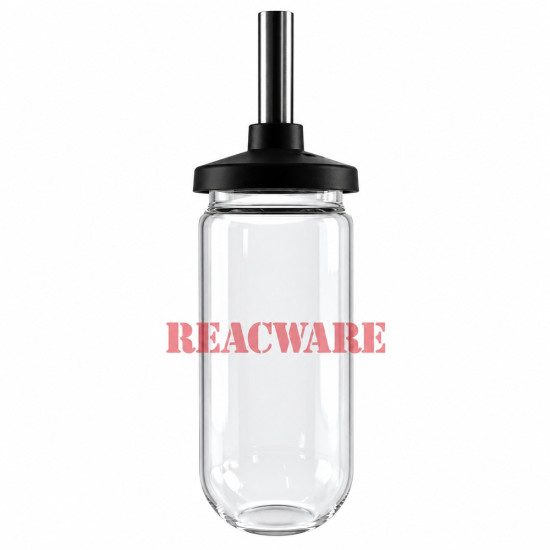Wide-Mouth And Small Bottom Freeze-Drying Flask for VirTis 3/4 in Quickseal Systems