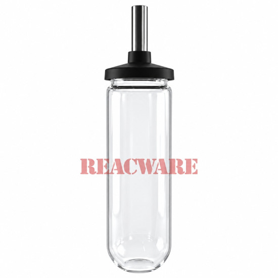 Wide-Mouth And Small Bottom Freeze-Drying Flask for VirTis 3/4 in Quickseal Systems