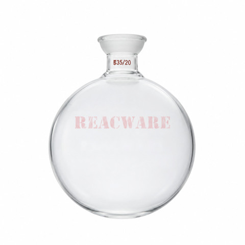 Flasks, Heavy-Wall, Round-Bottom, Single-Neck, Spherical Joints