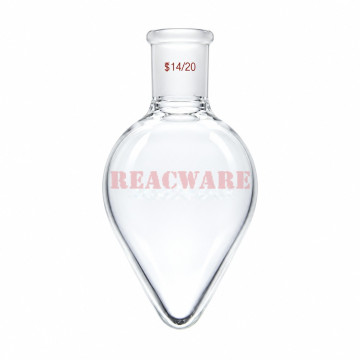 Flasks, Heavy-Wall, Pear Shaped