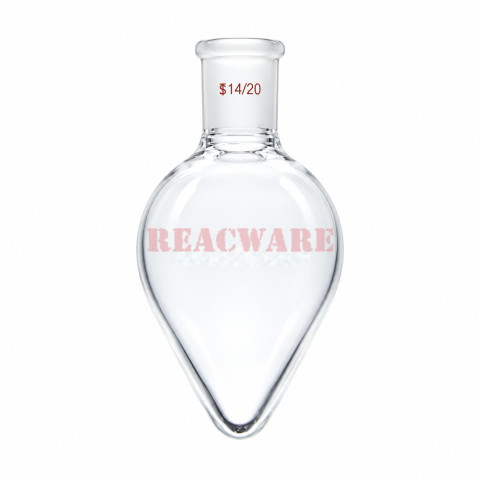 Flasks, Heavy-Wall, Pear Shaped