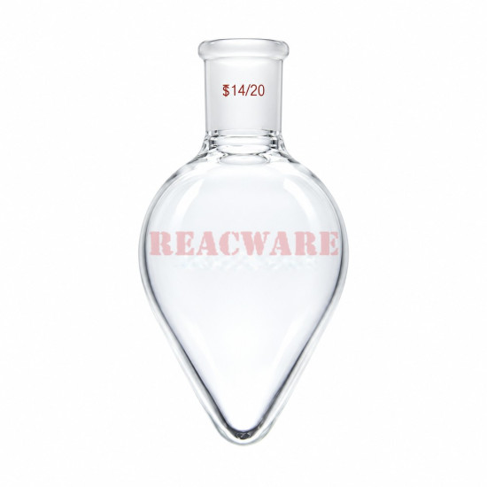 Flasks, Heavy-Wall, Pear Shaped