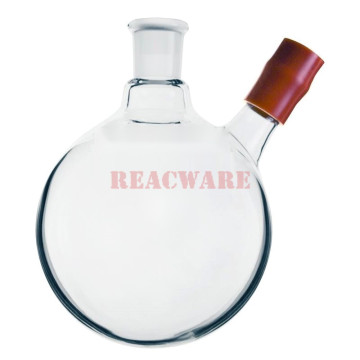 Flasks, Heavy-Wall, Round-Bottom, Side Tubulation