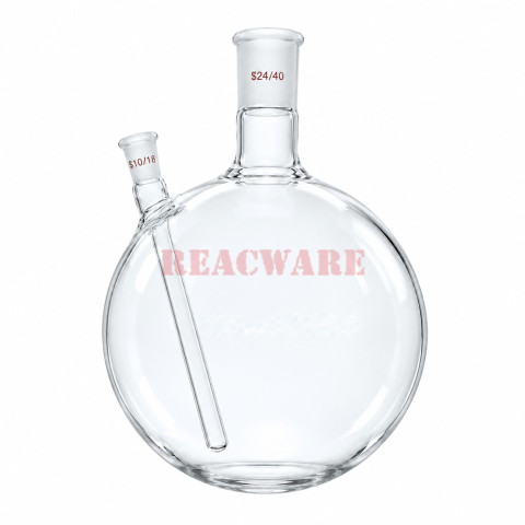 Flasks, Heavy-Wall, Round-Bottom, with Thermowells