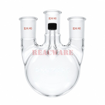 Four-Neck Round-Bottom Flask, Threaded Joint