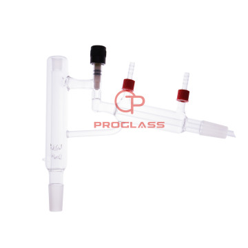 Jacket High-Vacuum Valve Distillation Head, Fit 5000 mL Flask