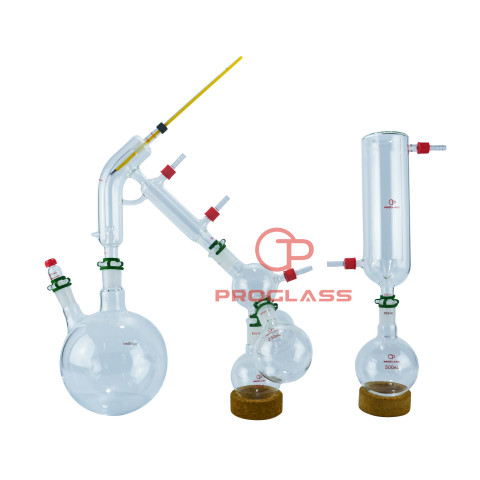 2 L Short-Path Distillation Kit with Cold Trap