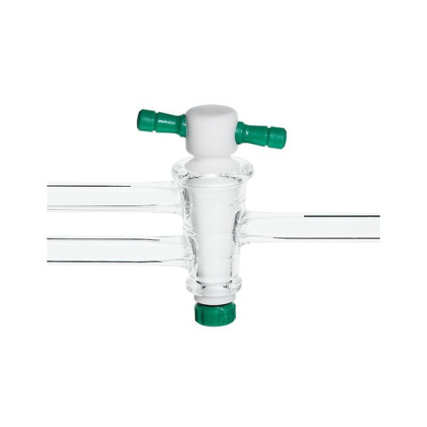 Stopcocks, Double Oblique, PTFE Plugs