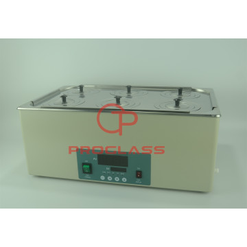 Water Bath, Temperature Digital Display, 1 Hole, 110 V