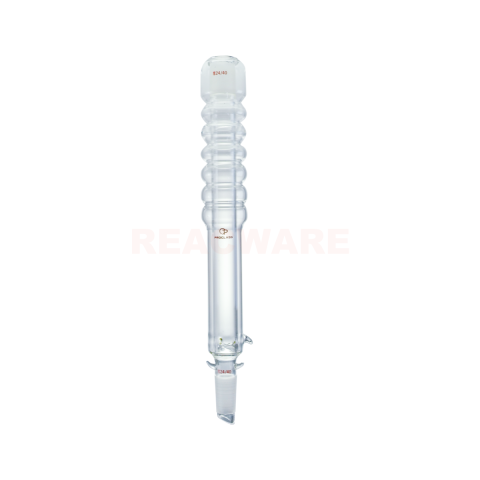 Laboratory Glass Jacketed Distillation Column Circular Expansion