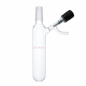 Reaction Tube, High-Vacuum Valve, Out Joint