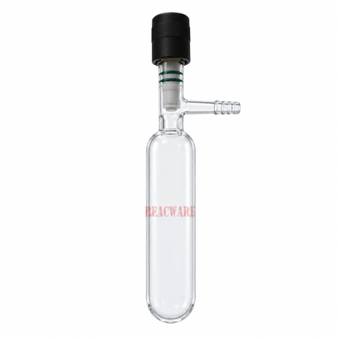 Reaction Tube, High-Vacuum Valve